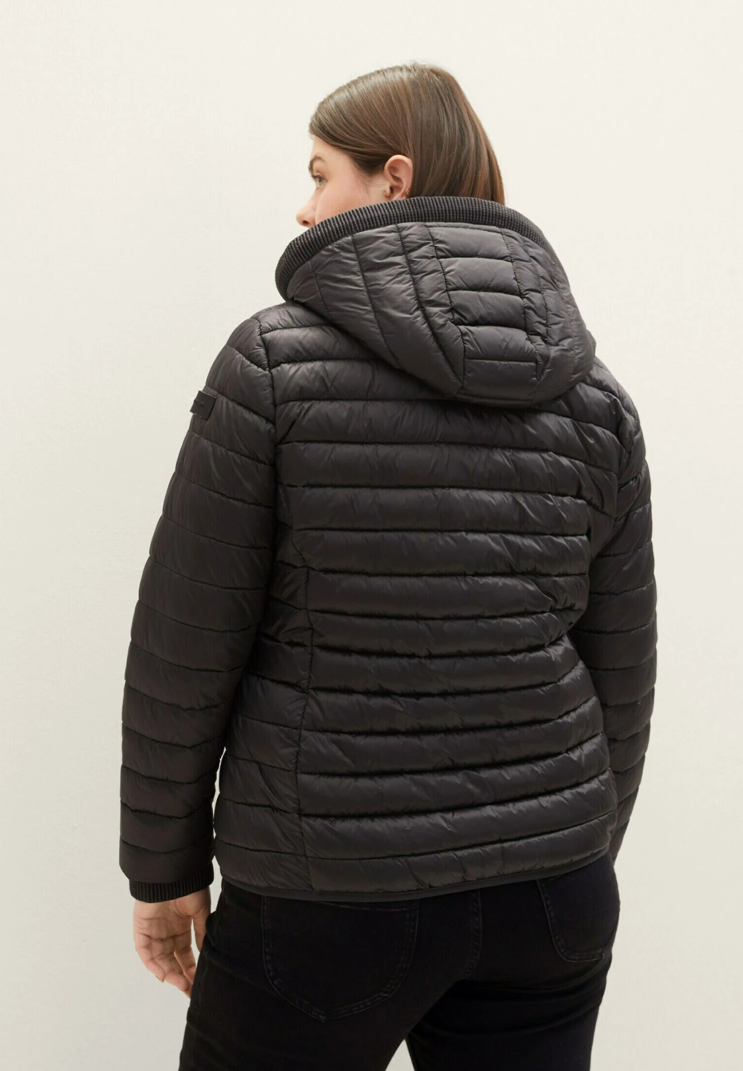 Tom Tailor Mit Kapuze - Jas - Deep Black 5 Tom Tailor Mit Kapuze - Jas - Deep Black - Afbeelding 3