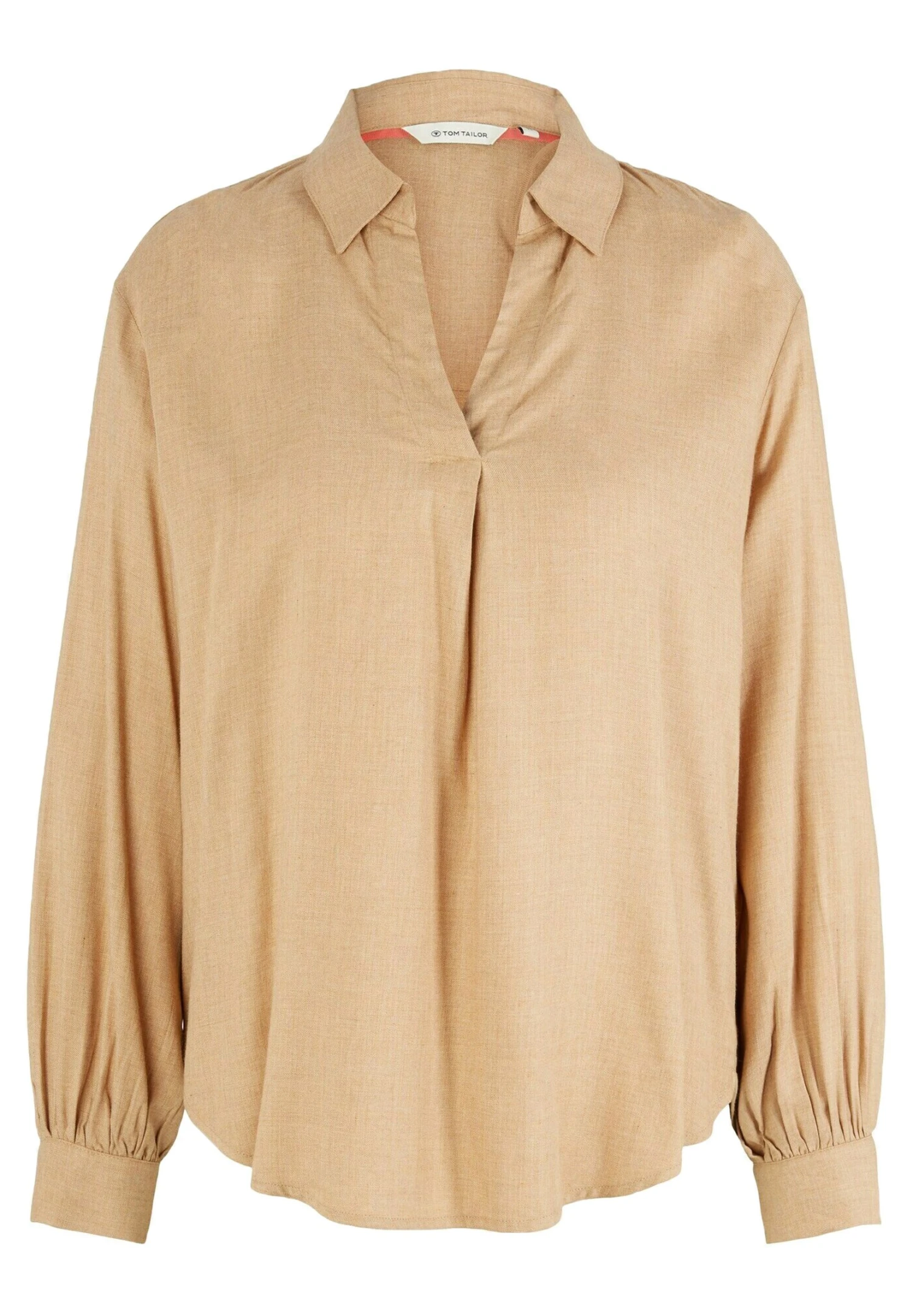 Tom Tailor Blouse - Soft Light Camel Melange 3 Tom Tailor Blouse - Soft Light Camel Melange