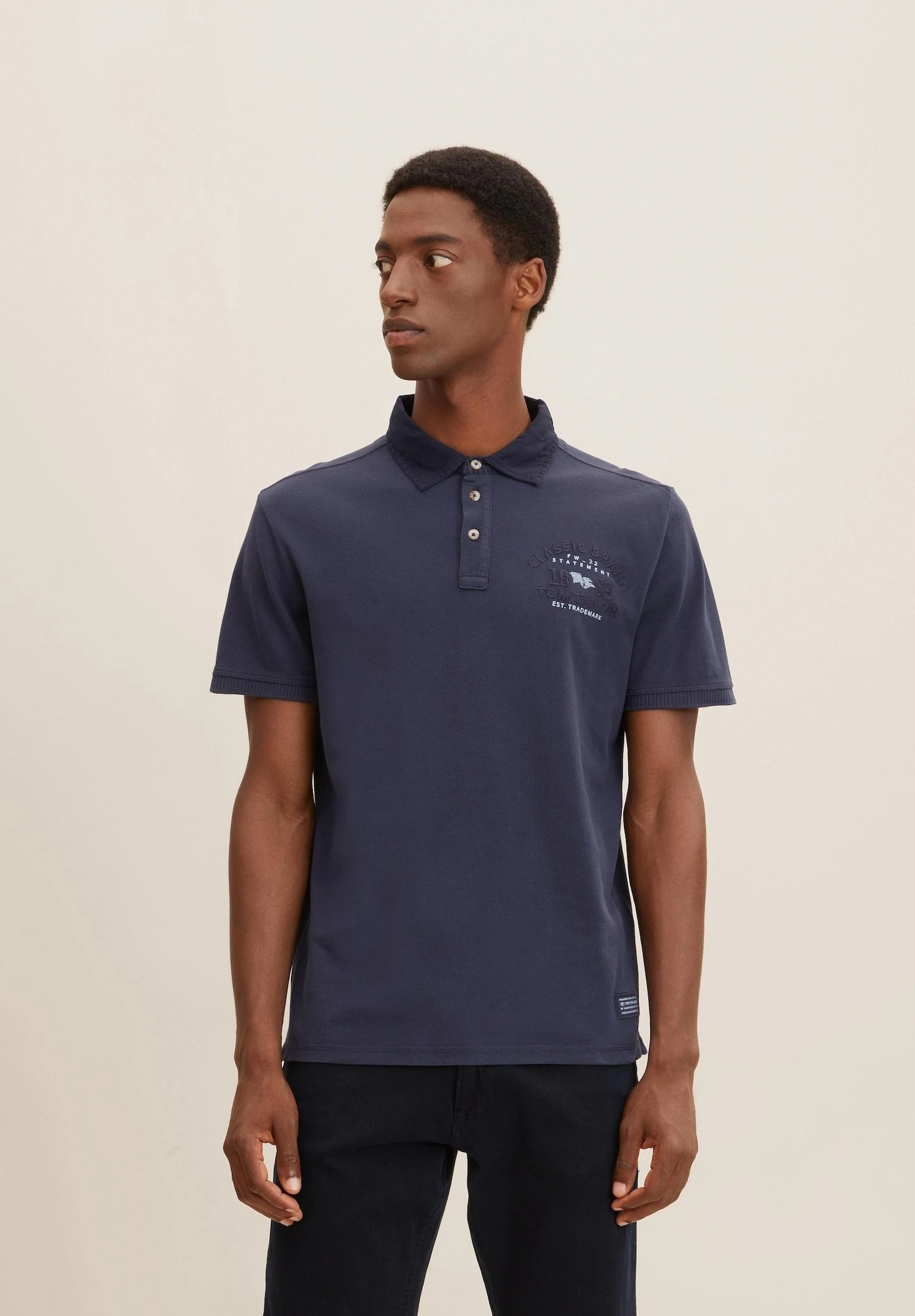 Tom Tailor Mit Logo Stickerei - Poloshirt - Sky Captain Blue 3 Tom Tailor Mit Logo Stickerei - Poloshirt - Sky Captain Blue