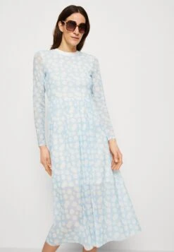 TOM TAILOR Denim Printed Collar Dress - Jurk - Light Blue -Tom Tailor Winkel 81b3d61278f546e4a59cdc616a46e3e1