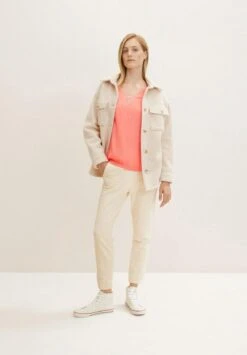 Tom Tailor Longsleeve - Smooth Papaya Red -Tom Tailor Winkel 81b6ff7afff64957b349a47cbf1db8d7