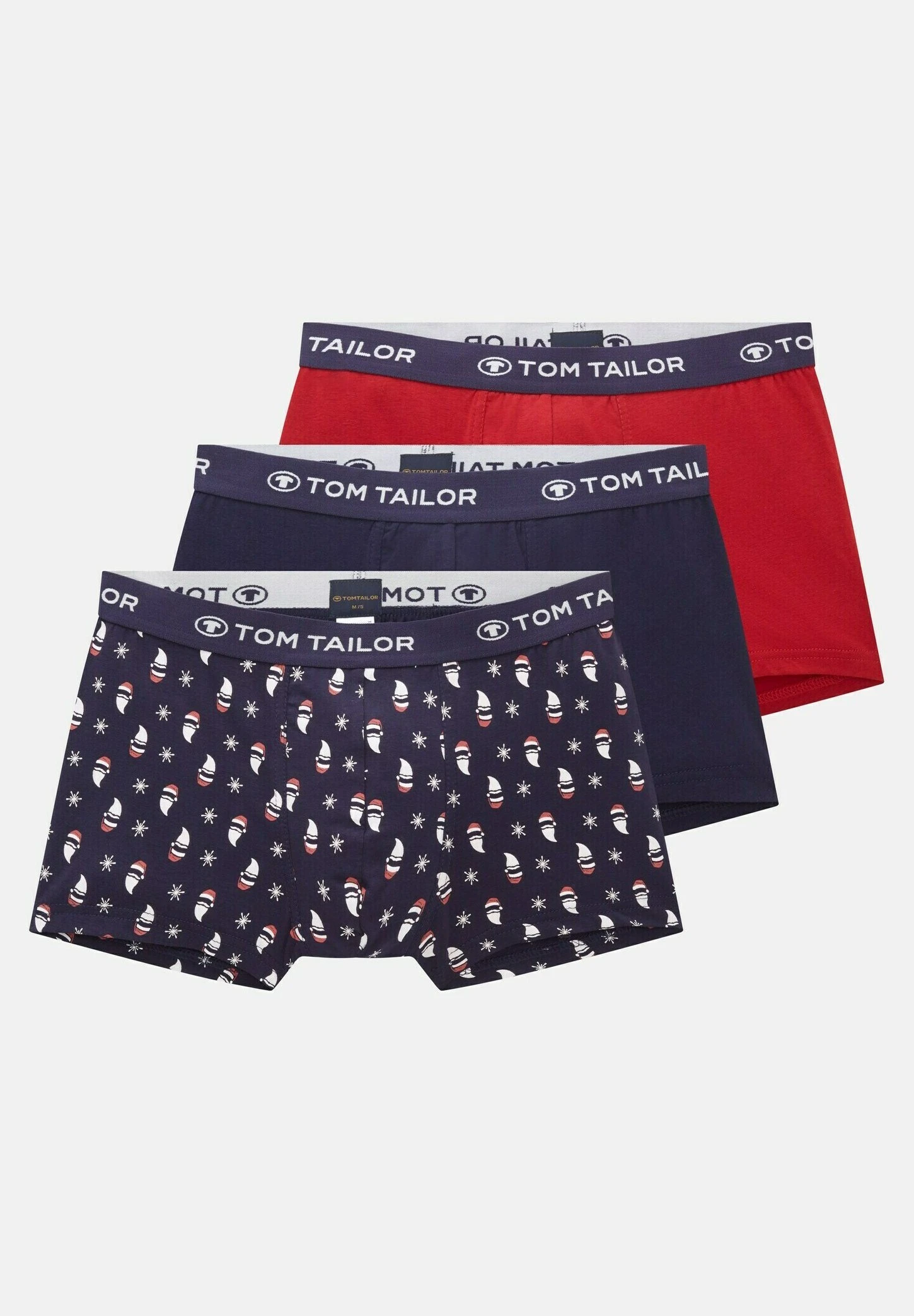 Tom Tailor Hip Im 3Er Pack Mit Weihnachtsmotiv - Onderbroeken - Blue/Dark Allover 6 Tom Tailor Hip Im 3Er Pack Mit Weihnachtsmotiv - Onderbroeken - Blue/Dark Allover - Afbeelding 4