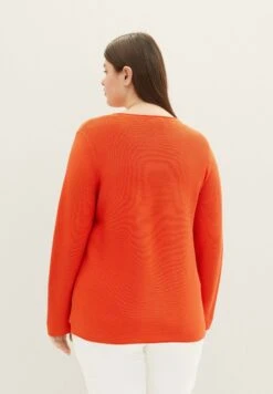 Tom Tailor Mit Struktur - Trui - Fever Red 9 Tom Tailor Mit Struktur - Trui - Fever Red -Tom Tailor Winkel 821ae425ed7d4e4d9c2bd1f03f026d0c