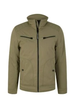 Tom Tailor Quilted Biker - Jas - Dusty Olive Green -Tom Tailor Winkel 8240ab02aaef4f35a1b5c600f615d32e