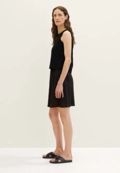 Tom Tailor A-Lijn Rok - Deep Black -Tom Tailor Winkel 849ba0e4022a4a1f9d77eeaeaf5c2563