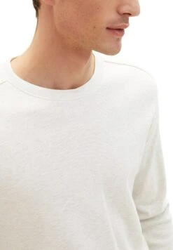 Tom Tailor Mit Struktur - Longsleeve - Vintage Beige Melange -Tom Tailor Winkel 84e0d378537d499e86c382ae15403b46