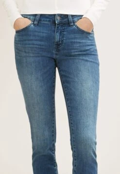 Tom Tailor Alexa- Slim Fit Jeans - Used Dark Stone Blue Denim -Tom Tailor Winkel 85e716ad04f34c759ae89bd91d5608e3