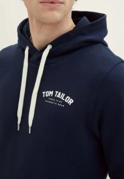 Tom Tailor Mit Logo Print - Hoodie - Sky Captain Blue -Tom Tailor Winkel 86ad04527559450f8e3774822432016a