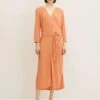 Tom Tailor In Knitteroptik - Jurk - Cantaloupe Orange -Tom Tailor Winkel 879a6fd9b3a441129866a839dc8388a9