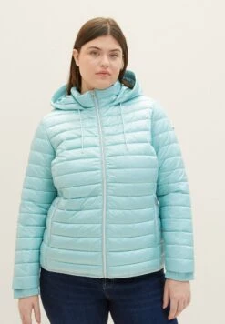 Tom Tailor Mit Kapuze - Jas - Dusty Mint Blue