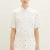 TOM TAILOR Denim Gemustertes- Overhemd - White Black Wildflower Print 1 TOM TAILOR Denim Gemustertes- Overhemd - White Black Wildflower Print -Tom Tailor Winkel 88682be35942434293615274816f9e93
