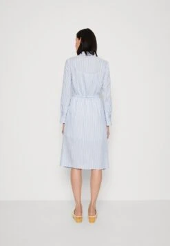 Tom Tailor Dress Striped With Collar - Blousejurk - Blue/White -Tom Tailor Winkel 89154616ab634a839e2265763e205e27