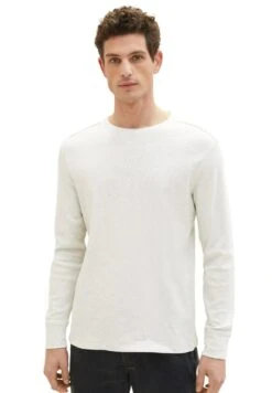 Tom Tailor Mit Struktur - Longsleeve - Vintage Beige Melange -Tom Tailor Winkel 898fe0aa7dd143508c2feab8f4c6e042