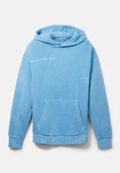 TOM TAILOR Denim Mit Print - Hoodie - Rainy Sky Blue -Tom Tailor Winkel 8a4a6737b50948188ffd43be9abec122