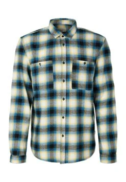 TOM TAILOR Denim Overhemd - Teal Blue Black Colorful Check -Tom Tailor Winkel 8a50526b2dfd45cbb9f6659996a963bd