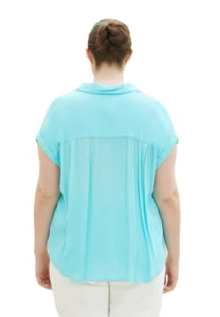 Tom Tailor Plus - In Knitteroptik - Blouse - Teal Radiance 10 Tom Tailor Plus - In Knitteroptik - Blouse - Teal Radiance -Tom Tailor Winkel 8a6e357067e543bd9fbcb853d01e5a68