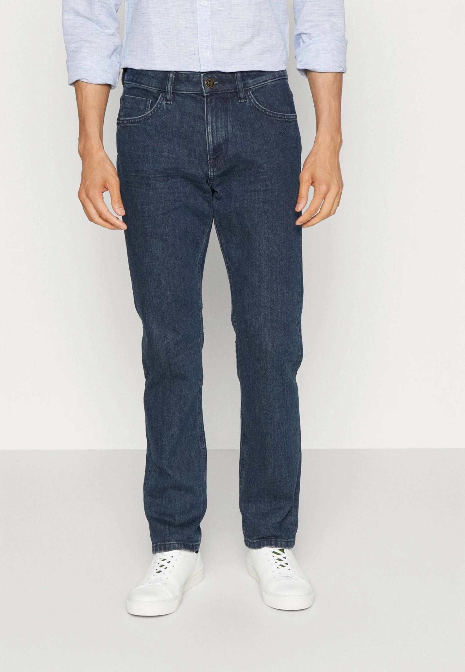 Tom Tailor Marvin - Straight Leg Jeans - Blue Rinse Denim 3 Tom Tailor Marvin - Straight Leg Jeans - Blue Rinse Denim