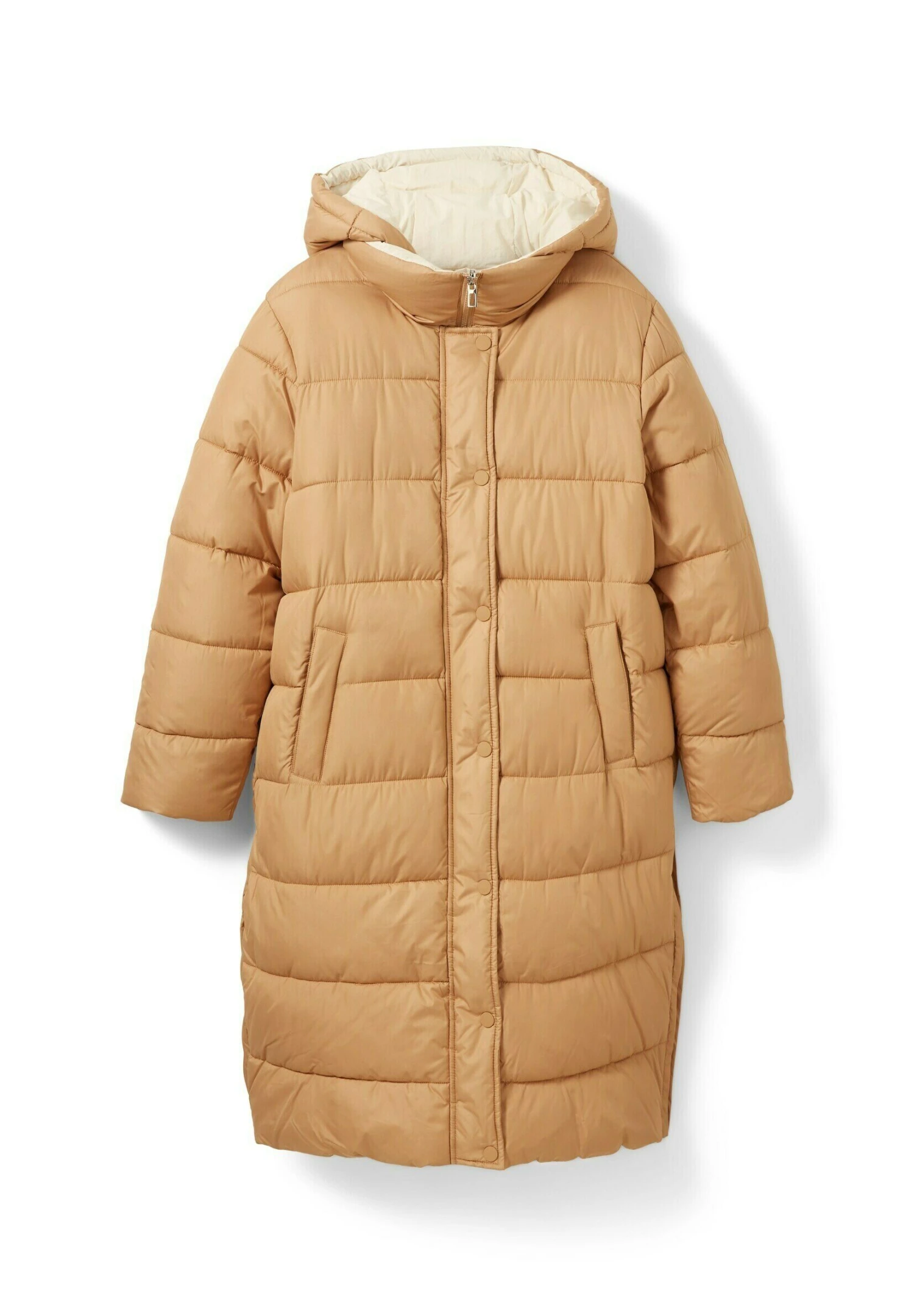Tom Tailor Puffer Mit Kapuze - Winterjas - Soft Light Camel 10 Tom Tailor Puffer Mit Kapuze - Winterjas - Soft Light Camel - Afbeelding 8