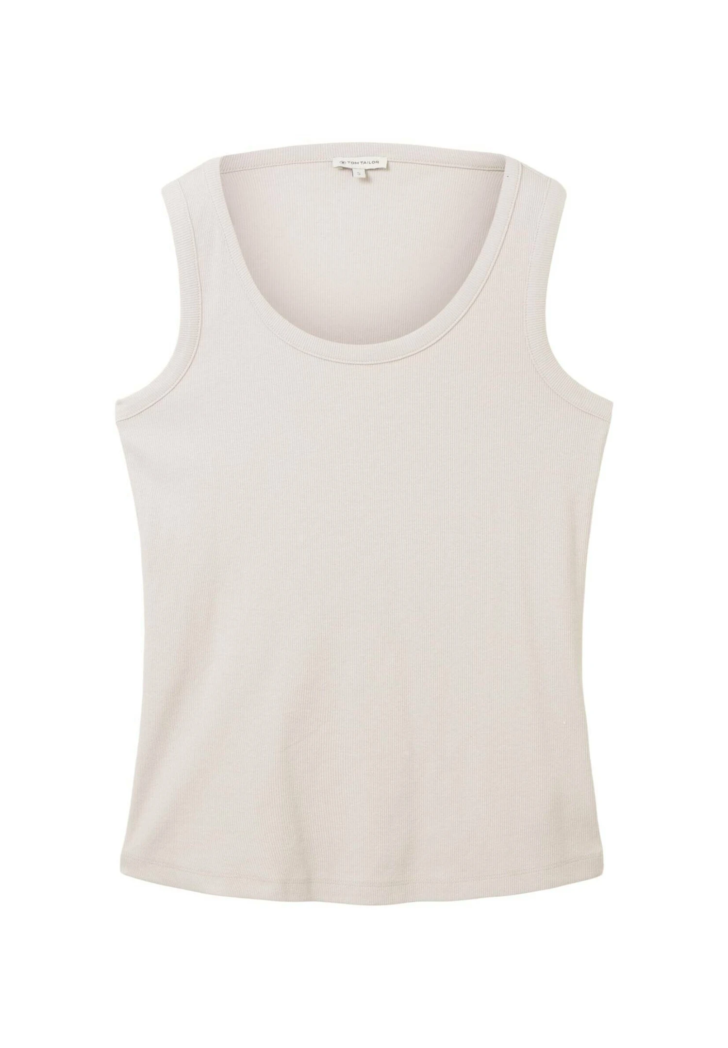 Tom Tailor Mit Struktur - Top - Clouds Grey 7 Tom Tailor Mit Struktur - Top - Clouds Grey - Afbeelding 5