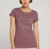 TOM TAILOR Denim T-Shirt Print - Wild Mauve -Tom Tailor Winkel 8c94310ffcc348eca35ca0aadd68a341
