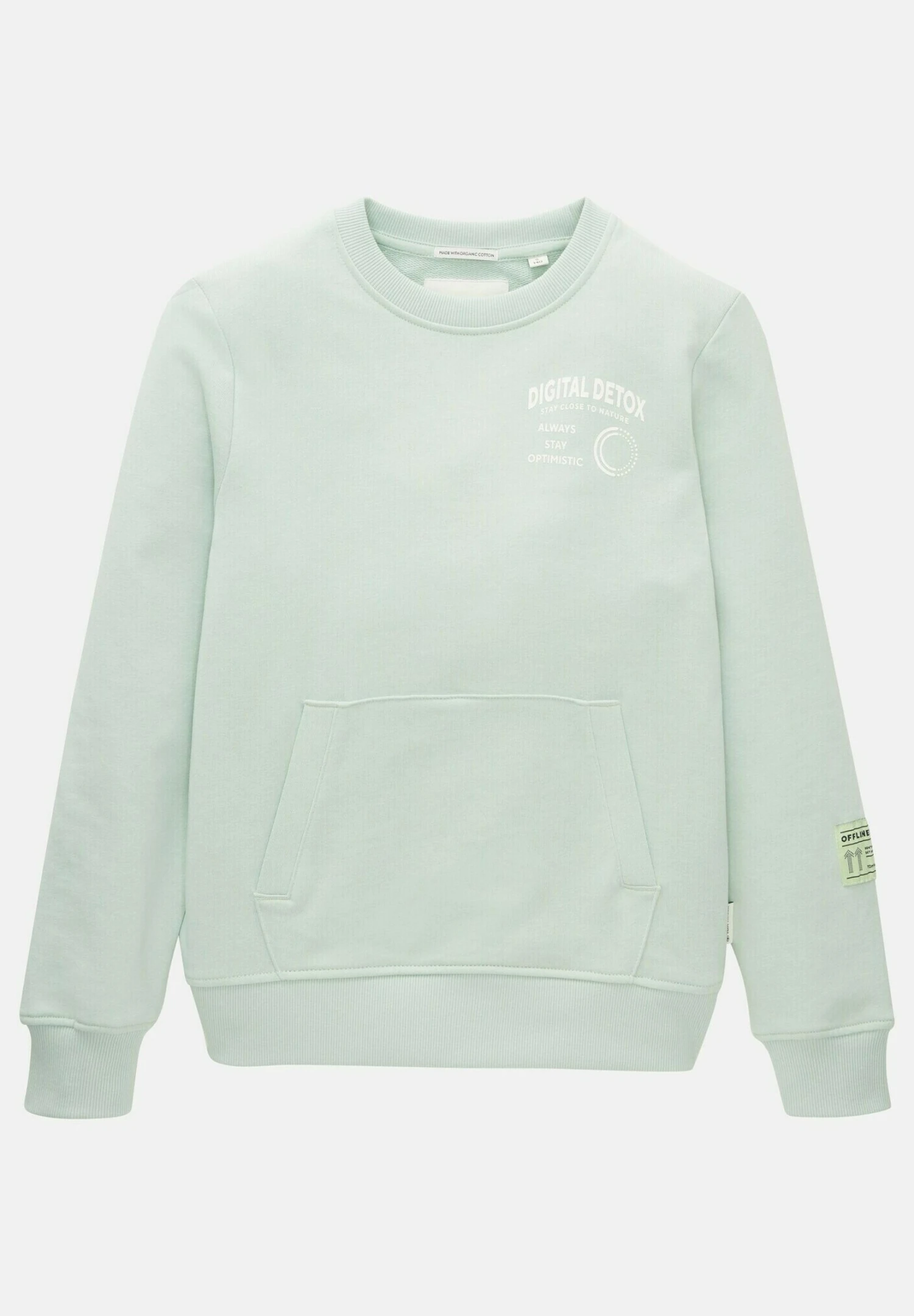 Tom Tailor Mit Print - Sweater - Vintage Mint 6 Tom Tailor Mit Print - Sweater - Vintage Mint - Afbeelding 4