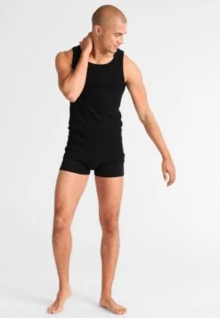 Tom Tailor Garron 2Pack Tank - Hemd - Black