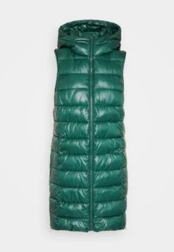 Tom Tailor Long Lightweight Vest - Bodywarmer - Pineneedle Green -Tom Tailor Winkel 8d55416cfa9044b28db02dd8e8473354