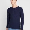 TOM TAILOR Denim Zigzag Structured Crewneck - Trui - Sky Captain Blue -Tom Tailor Winkel 8d90f7853a9d40459a4adadd56504f93