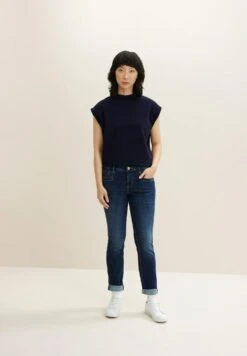 Tom Tailor Alexa- Slim Fit Jeans -Dark Blue Denim -Tom Tailor Winkel 8ece536d76ef4de2b5e2acb773b75b6f