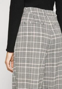 TOM TAILOR Denim Check Wide Leg Pant - Broek - Rose/Grey -Tom Tailor Winkel 8ef1bb3dc7f8403d8cf8e500e407d8cf