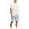 Tom Tailor Kurzarm Mit Brusttasche - Overhemd - Off White