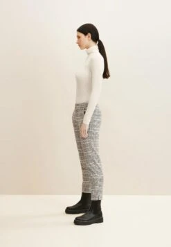 TOM TAILOR Denim Mit Karomuster  - Chino - Beige Rosa Check -Tom Tailor Winkel 8efce45d60234d7795e54f27aaeffdea