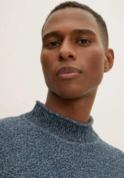 Tom Tailor Trui - Navy White Blue Mouline -Tom Tailor Winkel 8f030beeb4c34596ad0c3a9d166f0e95