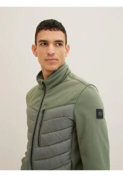Tom Tailor Hybrid - Jas - Dusty Olive Green -Tom Tailor Winkel 8f7c9939771b4ff4a9f1211972771917