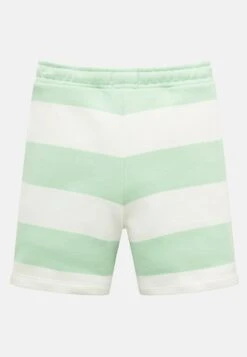 Tom Tailor Gestreifte - Trainingsbroek - White Green Stripe -Tom Tailor Winkel 8fda6ecb6045443e9734e63bd1e41eca