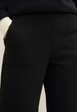 Tom Tailor Loose Fit- Broek - Deep Black -Tom Tailor Winkel 9009a91a9bd542ad88ef962257646043