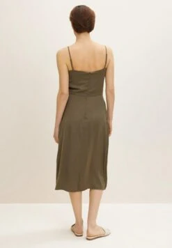 Tom Tailor Mit Knotendetail - Jurk - Jungle Soil Green 9 Tom Tailor Mit Knotendetail - Jurk - Jungle Soil Green -Tom Tailor Winkel 904e903d8dbe43c381d57a8559e5f87a