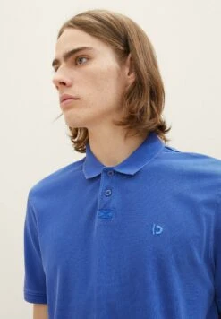 TOM TAILOR Denim Poloshirt - Shiny Royal Blue -Tom Tailor Winkel 905383b0580449f0b19bb0058ba59326