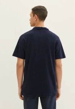 Tom Tailor Pyjamashirt - Blue Dark Melange -Tom Tailor Winkel 90643cf74e3443c895e34bfc9fb9d812