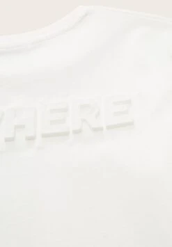 Tom Tailor Mit Textprint - Longsleeve - Whisper White -Tom Tailor Winkel 90cffe4357de46c1a249702052533045