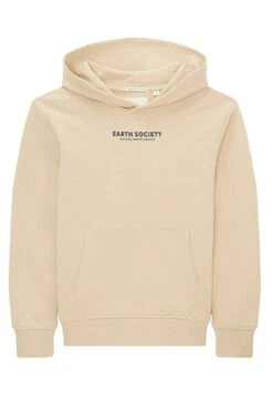 Tom Tailor Mit Print - Hoodie - Cream Toffee