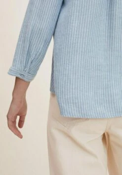Tom Tailor Blouse - Blue White Vertical Stripe -Tom Tailor Winkel 91a03e04e2f948ac8341477c9853dc06