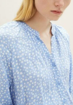 TOM TAILOR Denim Mit Ballonärmeln - Blouse - Light Blue Flower Print -Tom Tailor Winkel 91ad0b317e03409e906f13477ef48c0d