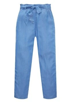 TOM TAILOR Denim Mit Elastischem Bund - Broek - Bright Mid Blue Chambray -Tom Tailor Winkel 9232d098133f4d048b4d18b5cb9e2e84