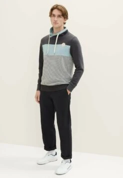 Tom Tailor Langarm Mit Stehkragen - Sweater - Dark Grey Melange -Tom Tailor Winkel 92a5f3f5144e48a1b751351cdb303a90