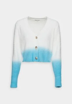 TOM TAILOR Denim Feather Cardigan - Vest - Blue Voltage