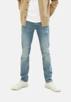 TOM TAILOR Denim Piers Slim- Slim Fit Jeans - Tinted Blue Denim