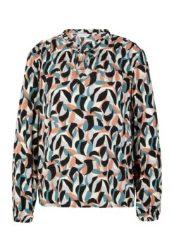 Tom Tailor Mit Raffungen - Blouse - Black -Tom Tailor Winkel 92dda13db5824ae0abc80a183382edb6