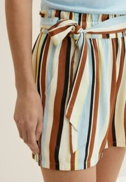 TOM TAILOR Denim Mit Blumenmuster Und Integriertem Gürtel - Shorts - Multicolor Vertical Stripe -Tom Tailor Winkel 947d7cfd459f4098b85ffc1eea7f76e5