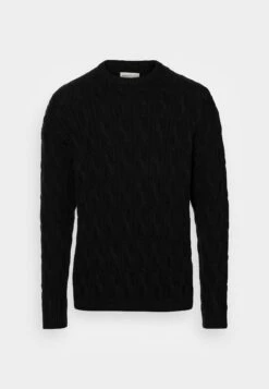 TOM TAILOR Denim Cable - Trui - Black